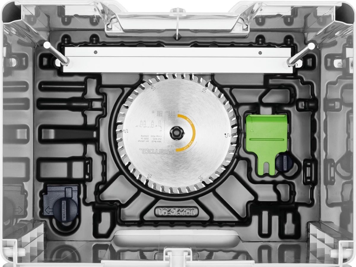 Festool TS 60 KEBQ-Plus-FS Invalzaag In Systainer Met FS 1400/2 Geleiderail - 577417 15 Festool TS 60 KEBQ-Plus-FS Invalzaag In Systainer Met FS 1400/2 Geleiderail - 577417 - Afbeelding 15