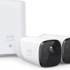 Eufycam 2 - 2 Beveiligingscamera's / IP-camera's + Basisstation - 365 Dagen Batterij - Voor Binnen & Buiten