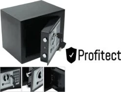 Profitect Kluisje Met Cijferslot, Kluis Elektronisch, Digitale Kluis Met Sleutelslot, Hotelkluisje Met 130db Alarm, Geldkistje Met Cijferslot -Makita || Merkloos || Stanley Verkoopwinkel 1200x910 16