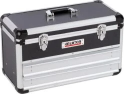 Kreator KRT640602B Gereedschapskoffer - 523 X 240 X 305 Mm - Zwart - (geleverd Zonder Gereedschap) -Makita || Merkloos || Stanley Verkoopwinkel 1200x913