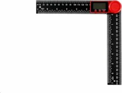 Benson Instelbare Winkelhaak - Zwaaihaak - Digitaal - 200 Mm