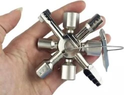 Multifunctionele Tool - Ronde - Driehoek - Vierkant Sleutel – Hand Gereedschap – Inwendig - Dubbelbaard - Halvemaan - Kruiskop - Schakelkast Sleutel - Universeel -Makita || Merkloos || Stanley Verkoopwinkel 1200x921