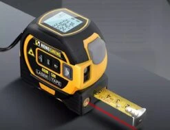 Staza - Rolmaat Multifunctionele Digitale Laser - 40M - Afstandsmeter - Elektronische Metrische Systeem - 5M Meetlint - Roestvrij - Afstandsmeters - Display - Slimme Rolmaat -Makita || Merkloos || Stanley Verkoopwinkel 1200x921 3