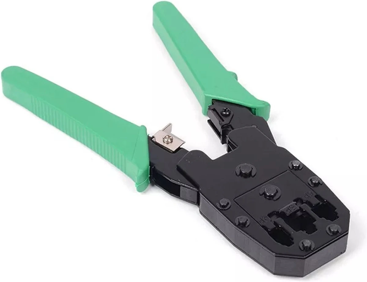 LOUZIR Krimptang UTP Netwerk Kabel RJ11 RJ12 RJ45 Cat 5E Cat6 - Kabelstripper - Striptang - Ethernet Netwerk Kabel Krimper - Cable Shrinker - Crimping Tool 3 LOUZIR Krimptang UTP Netwerk Kabel RJ11 RJ12 RJ45 Cat 5E Cat6 - Kabelstripper - Striptang - Ethernet Netwerk Kabel Krimper - Cable Shrinker - Crimping Tool - Afbeelding 3