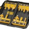 DeWalt DT90016 Frezenset 12-delig - 8mm