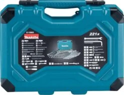 Makita E-10883 Gereedschapset In Koffer - 221-delig 9 Makita E-10883 Gereedschapset In Koffer - 221-delig -Makita || Merkloos || Stanley Verkoopwinkel 1200x927 4