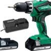 Hikoki Accuboormachine - DS18DJL WKZ 2x Accu Schroefmachine 18V 2,0Ah Hsc II - Lader - Zonder Koffer