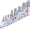 Dopsleutel, Veeltand, XZN, Spline, Multi-torx Doppenset (1/4" + 3/8" + 1/2") 8 Delig BGS 5105