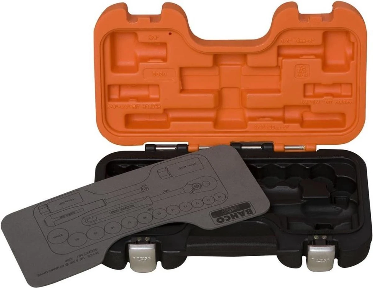 Bahco S330 Dopsleutelset 34-delig 4 Bahco S330 Dopsleutelset 34-delig - Afbeelding 4