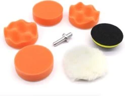 7 Stuks Poetskit Polijsten Schijven Polishing 8cm Diameter Voor Op De Boormachine / HaverCo