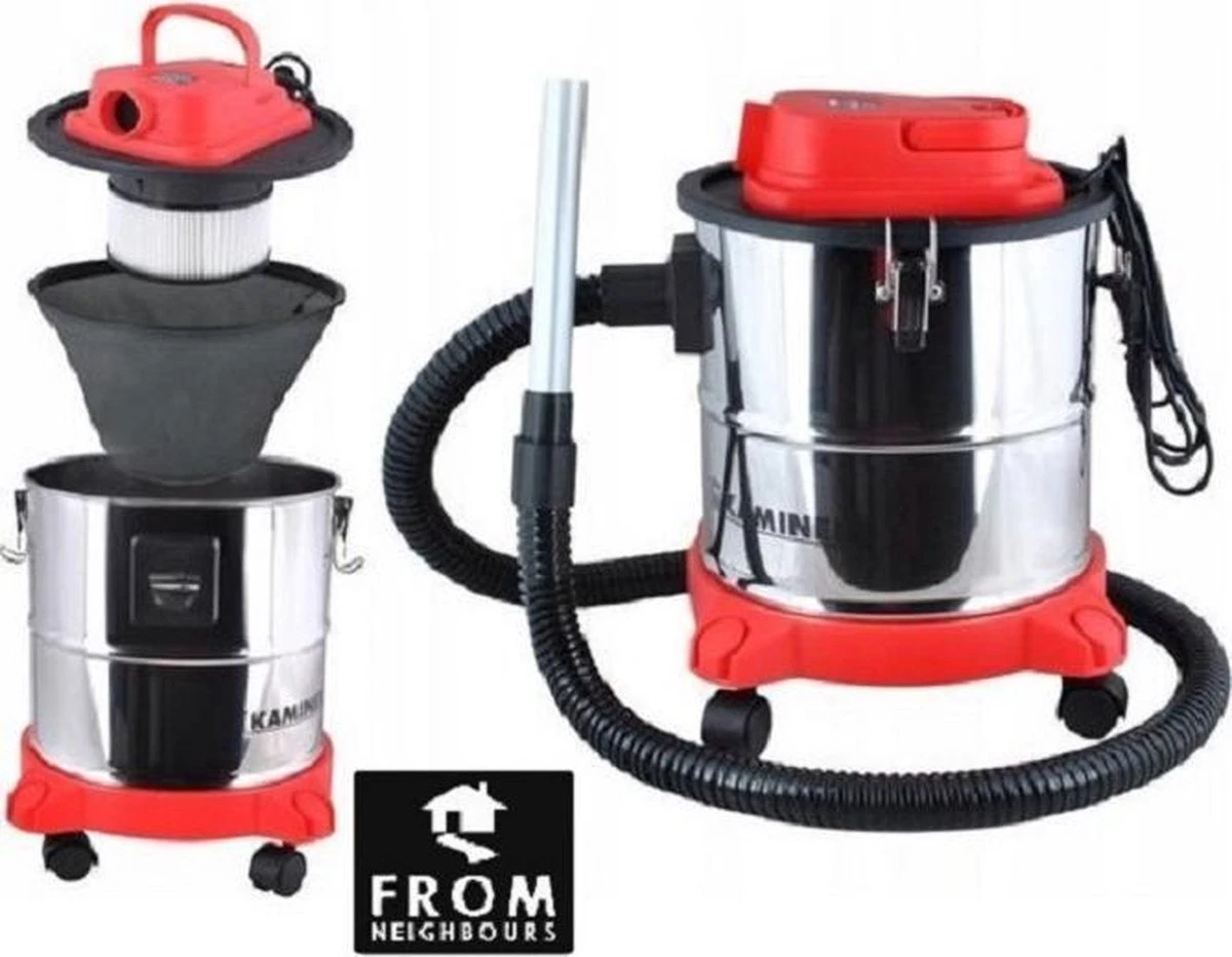 Kaminer - Aszuiger - 20L - 1200W - Openhaard - Stofzuiger - Pellet Aszuiger 1 Kaminer - Aszuiger - 20L - 1200W - Openhaard - Stofzuiger - Pellet Aszuiger