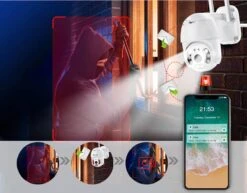 Techage Beveiligingscamera PTZ 5MP 64GB - Buiten Camera - Artificial Intelligence - Pan/Tilt/Zoom - Ultra HD - Nachtzicht -Makita || Merkloos || Stanley Verkoopwinkel 1200x937 11