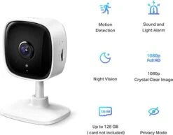 TP-Link Tapo C100 - Beveiligingscamera Voor Binnen - Babyfoon - Home Security Wi-Fi - Wit -Makita || Merkloos || Stanley Verkoopwinkel 1200x939 14