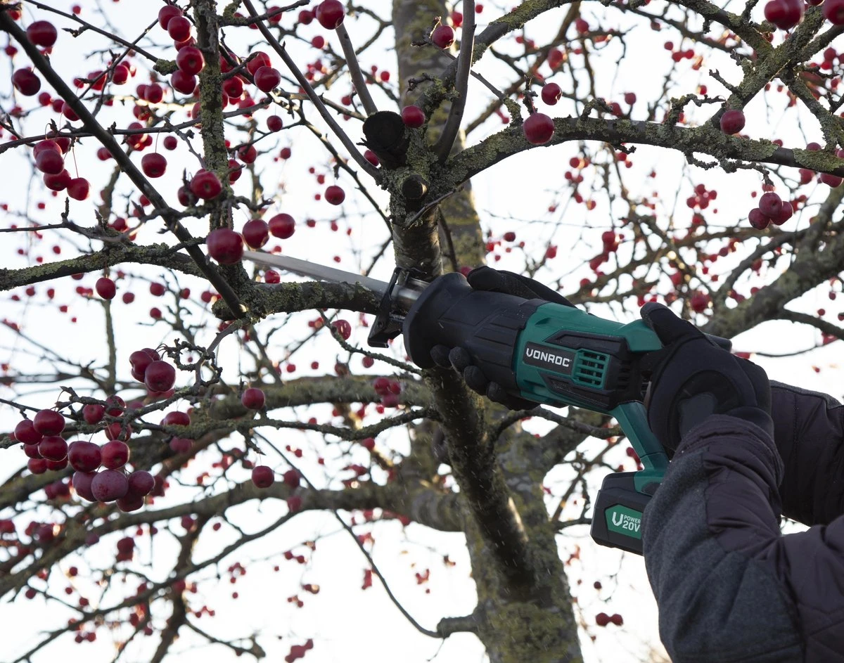 VONROC Accu Reciprozaag – VPower 20V – Incl. Zaagbladen & Opbergtas - Losse Body (geleverd Zonder Accu En Lader) 8 VONROC Accu Reciprozaag – VPower 20V – Incl. Zaagbladen & Opbergtas - Losse Body (geleverd Zonder Accu En Lader) - Afbeelding 8