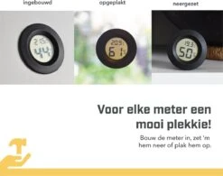 Tool Meister TM2 – Hygrometer & Thermometer - Binnen/Buiten/Koelkast – Digitaal -Zwart - Incl Batterijen -Makita || Merkloos || Stanley Verkoopwinkel 1200x946 2