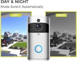 Casamix Deurbel- Zilver -Nederlandse & Engels Handleiding- Compleet Set (met Gong, 3 Oplaadbare Batterijen)-Draadloos Met Camera- HD WiFi Video Deurbel-Draadloos Via 2.4 Ghz Wifi - Opnemen Via Van ICloud (betaald) - 10 Casamix Deurbel- Zilver -Nederlandse & Engels Handleiding- Compleet Set (met Gong, 3 Oplaadbare Batterijen)-Draadloos Met Camera- HD WiFi Video Deurbel-Draadloos Via 2.4 Ghz Wifi - Opnemen Via Van ICloud (betaald) - -Makita || Merkloos || Stanley Verkoopwinkel 1200x947 17