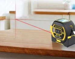 Levabe 3 In 1 Slimme Rolmaat - Digitale Laser - Afstandsmeter 40M - Elektronische Metrische Systeem - 5M Meetlint - Roestvrij - Display -Makita || Merkloos || Stanley Verkoopwinkel 1200x947 5