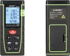 SNDWAY - Professionele Laser Afstandsmeter - 40 Meter Bereik - Laser Meetgereedschap - LCD Scherm
