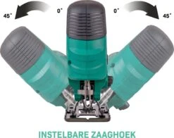 VONROC Decoupeerzaag 550W – Ergonomische T Handgreep – 4 Pendelstanden – Incl. 5 Zaagbladen -Makita || Merkloos || Stanley Verkoopwinkel 1200x952 14
