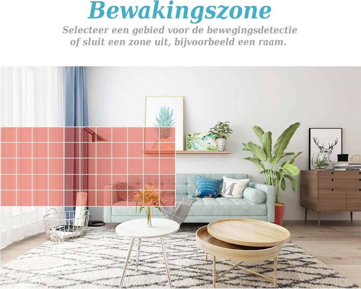 5Ghz 4MP Wifi IP Camera PTZ Bewakingscamera/babycamera Met Nachtvisie En SriHome App 8 5Ghz 4MP Wifi IP Camera PTZ Bewakingscamera/babycamera Met Nachtvisie En SriHome App - Afbeelding 8