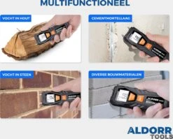 ALDORR Tools - Vochtmeter - Vochtigheidsmeter Voor Hout/wanden/bouwmateriaal - Incl 2x AAA Batterijen - LCD Display -Makita || Merkloos || Stanley Verkoopwinkel 1200x966 3