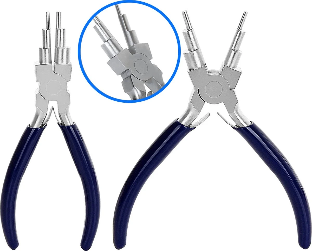 MMOBIEL Sieraden Tang 2-9mm 6 Grootte Lussen Jump Rings Roestvrij Staal 3 MMOBIEL Sieraden Tang 2-9mm 6 Grootte Lussen Jump Rings Roestvrij Staal - Afbeelding 3