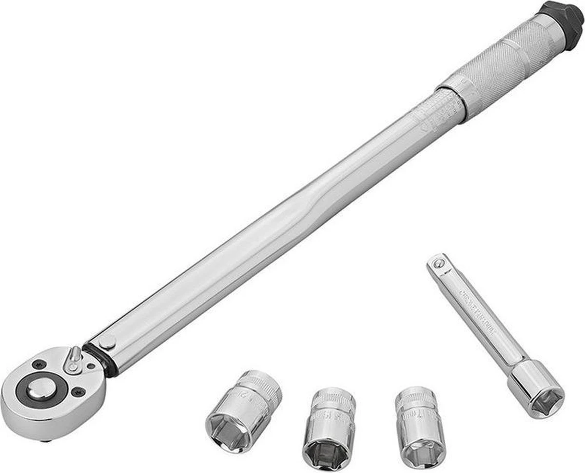 PROPLUS Draaimomentsleutel In Koffer Met 3 Doppen - Draaimomentsleutel/Dynamometrische Sleutel - Auto Gereedschap 1 PROPLUS Draaimomentsleutel In Koffer Met 3 Doppen - Draaimomentsleutel/Dynamometrische Sleutel - Auto Gereedschap