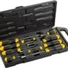 STANLEY 2-65-014 Cushiongrip Schroevendraaierset - 10-delig - Inclusief Opbergbox