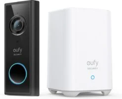 Eufy By Anker Video Deurbel - Draadloze Deurbelset - Inclusief HomeBase 2 - WiFi Vereist