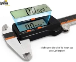 Optimus Professionele Digitale Schuifmaat Met Handige Opbergcase - Incl. Extra Batterijen - RVS - 150mm Meetbereik -Makita || Merkloos || Stanley Verkoopwinkel 1200x978 2