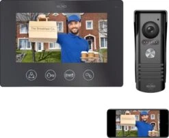 ELRO DV50 IP Wifi Deur Intercom - Compacte Waterdichte Deurbel Met Camera Met 7 Inch Kleurenscherm - Bekijken En Communiceren Via App -Makita || Merkloos || Stanley Verkoopwinkel 1200x980 21