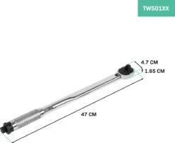VONROC Momentsleutel ½” – 470mm – 28-210Nm – Incl. 3-delige Doppenset, Verlengstuk En Verloopstuk/adapter -Makita || Merkloos || Stanley Verkoopwinkel 1200x980 7