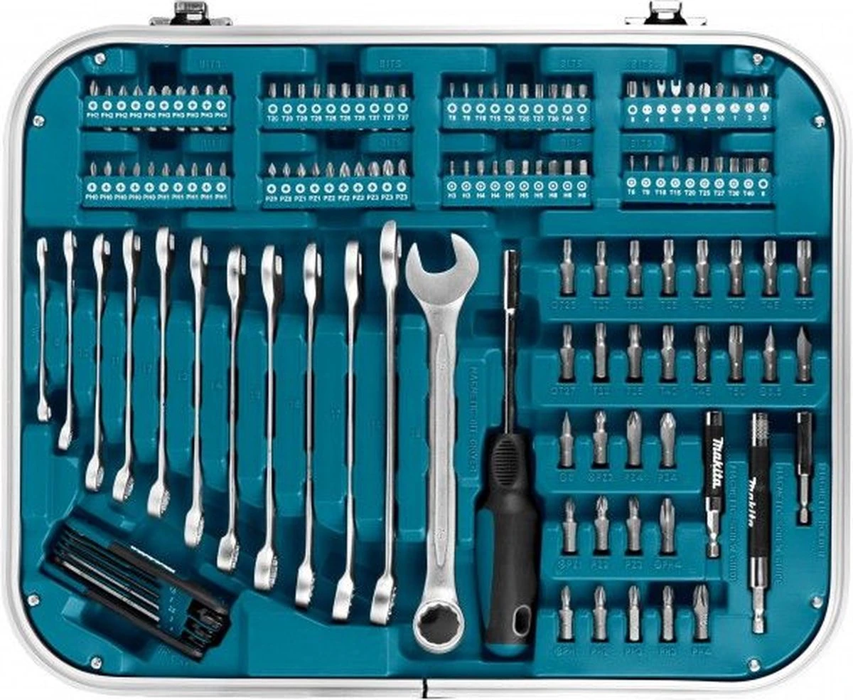 Makita 227 Delig - Handgereedschapset - P-90532 - Accessoireset 2 Makita 227 Delig - Handgereedschapset - P-90532 - Accessoireset - Afbeelding 2