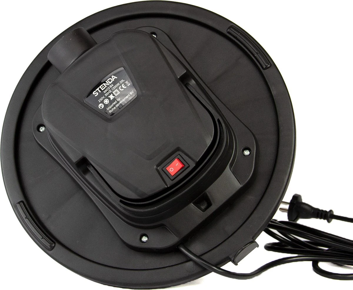 Stenda Aszuiger - Limpar Premium 1200 Watt - Incl. Accessoires - Incl. Blaasfunctie En Vervangbaar Hepa Filter - Mat Zwart - BBQ - Open Haard - Pelletkachel - 3,5 Mtr Kabel 3 Stenda Aszuiger - Limpar Premium 1200 Watt - Incl. Accessoires - Incl. Blaasfunctie En Vervangbaar Hepa Filter - Mat Zwart - BBQ - Open Haard - Pelletkachel - 3,5 Mtr Kabel - Afbeelding 3