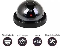 Dummy Camera - 2 Stuk(s) - Beveiligingscamera - Nep Camera - Buiten & Binnen - Alarm - Led - Zwart 7 Dummy Camera - 2 Stuk(s) - Beveiligingscamera - Nep Camera - Buiten & Binnen - Alarm - Led - Zwart -Makita || Merkloos || Stanley Verkoopwinkel 1200x985 7