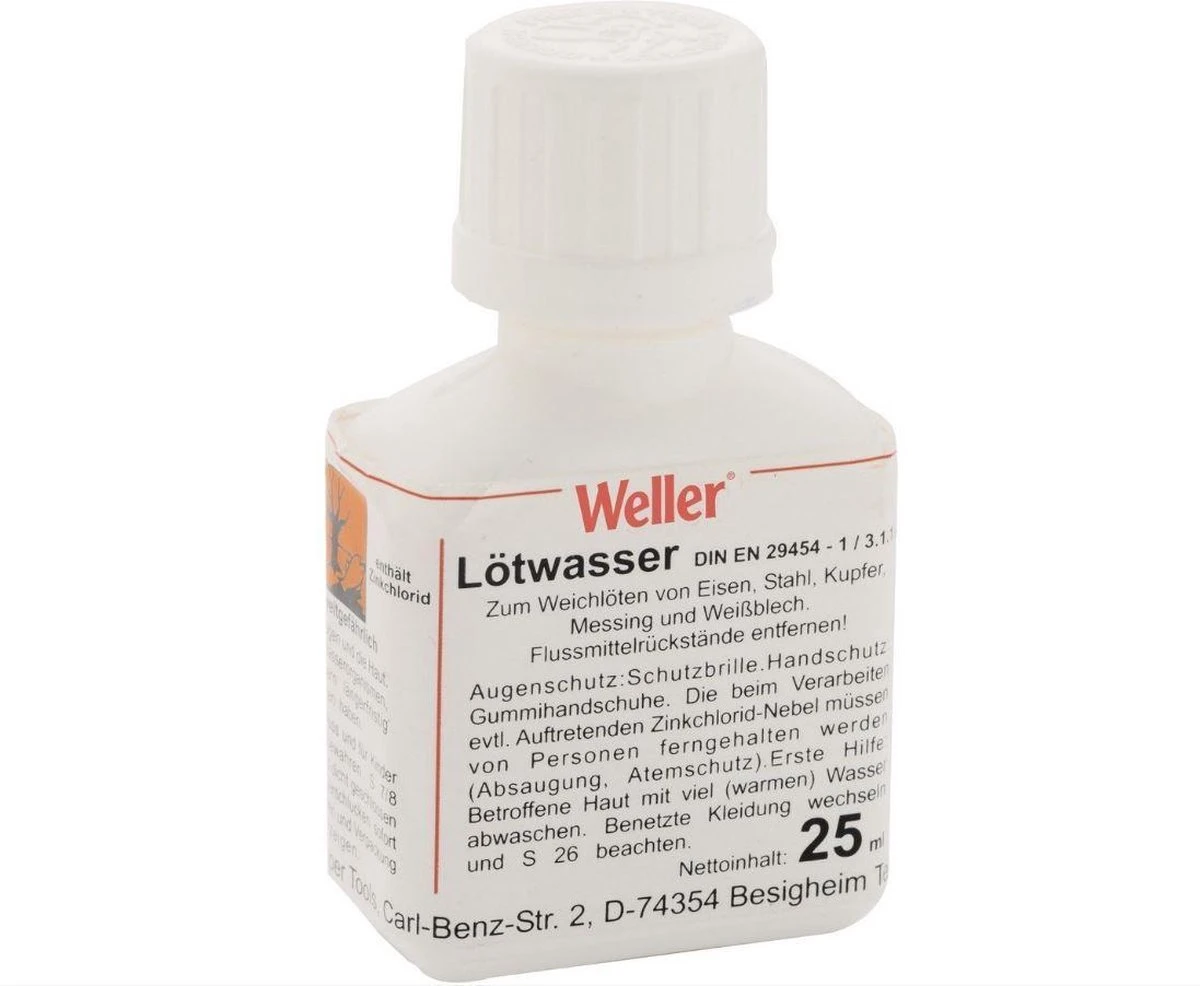 Weller Soldeervloeistof - 25ml 1 Weller Soldeervloeistof - 25ml