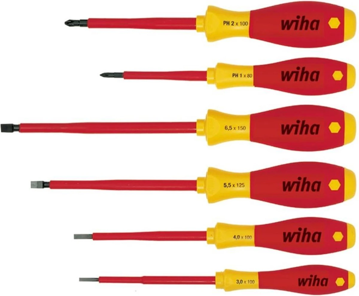 Wiha Schroevendraaierset 320N K6 1 Wiha Schroevendraaierset 320N K6