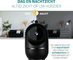 Beveiligingscamera - Huisdiercamera - WiFi - Beweeg En Geluidsdetectie - Werkt Met App - Zwart 13 Beveiligingscamera - Huisdiercamera - WiFi - Beweeg En Geluidsdetectie - Werkt Met App - Zwart -Makita || Merkloos || Stanley Verkoopwinkel 1200x990 14