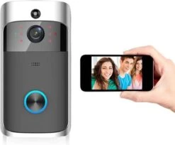 T-RING Video Deurbel - Deurbelset - Draadloos - Accu - Zwart, Zilver -Makita || Merkloos || Stanley Verkoopwinkel 1200x993 12