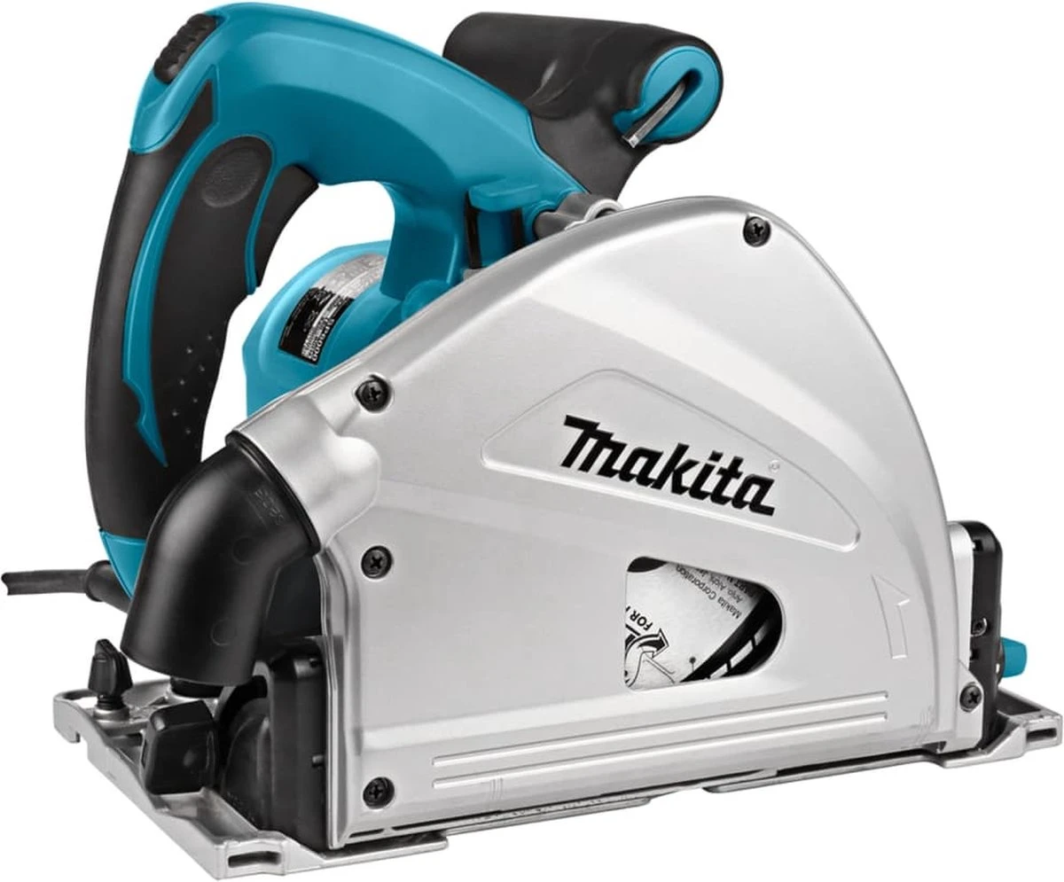Makita SP6000J1X2 Invalcirkelzaag | 2 Geleiderails + Koppelstukken | 1300w 165mm 11 Makita SP6000J1X2 Invalcirkelzaag | 2 Geleiderails + Koppelstukken | 1300w 165mm - Afbeelding 11