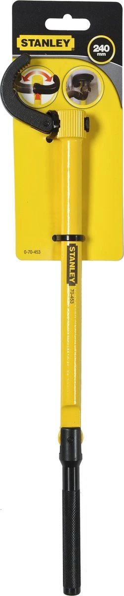 STANLEY 0-70-453 - Verstelbare Kraanmoersleutel - 240mm 1 STANLEY 0-70-453 - Verstelbare Kraanmoersleutel - 240mm
