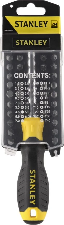 STANLEY STHT0-70885 Multibit Schroevendraaierset - 34-delig - Met Houder