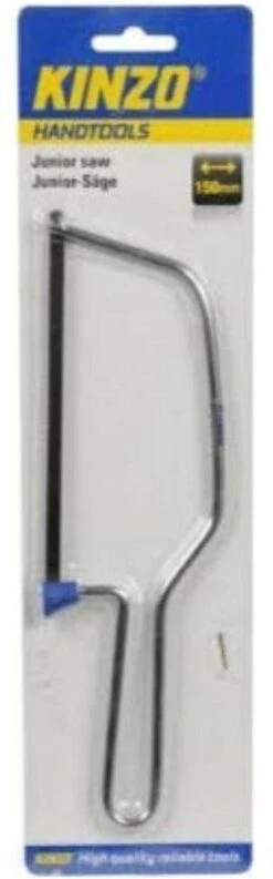 Kinzo Kleine Figuurzaag En Handzaag - 15 Cm - Hout