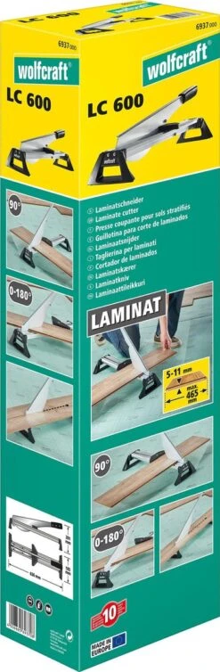 Wolfcraft - Laminaatsnijder LC 600 I 6937000 I De Nauwkeurige En Krachtige Laminaatknipper Voor Laminaat -Makita || Merkloos || Stanley Verkoopwinkel 393x1200