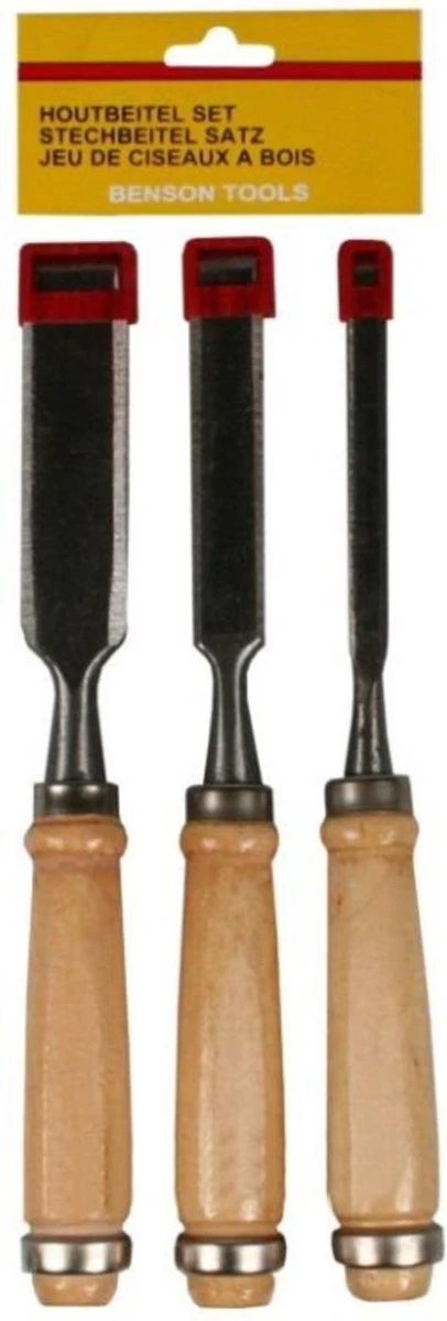 Benson Houtbeitelset 3 Dlg 4 Benson Houtbeitelset 3 Dlg - Afbeelding 4