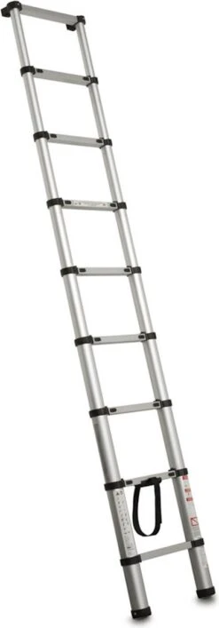 WOLFGANG Telescopische Ladder Van Lichte Gewicht Aluminium | Uitklapbare Ladder 131 Gecertificeerd | Uitschuifbare Ladder Van 2 | 64 Meter -Makita || Merkloos || Stanley Verkoopwinkel 419x1200 1