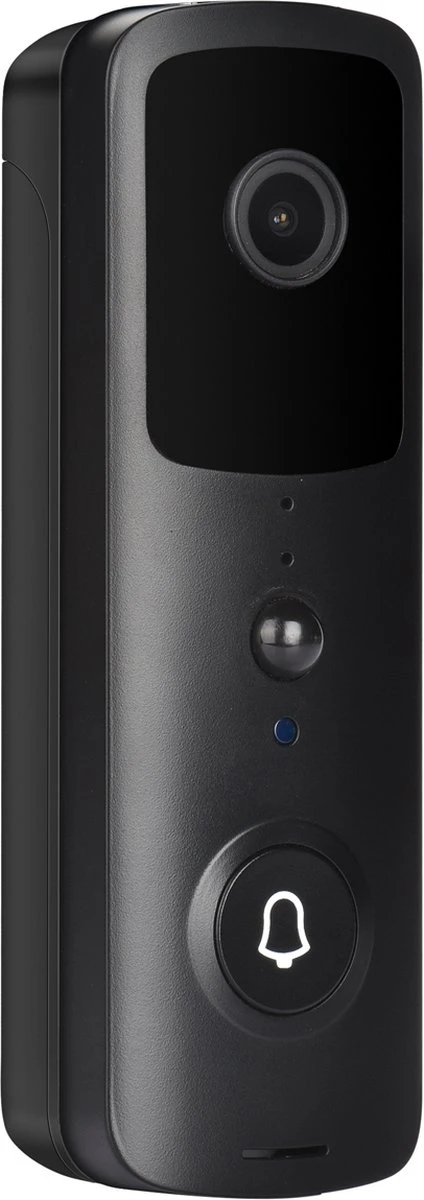 T-ring Smarthome Video Deurbel V3 - Deurbelset - Draadloos - IOS En Android - Zwart (Geen Abonnement Verplichting) (incl. 2 X Oplaadbare Accu Batterijen En Losse Bel.) EXTRA SMAL MODEL ! 1 T-ring Smarthome Video Deurbel V3 - Deurbelset - Draadloos - IOS En Android - Zwart (Geen Abonnement Verplichting) (incl. 2 X Oplaadbare Accu Batterijen En Losse Bel.) EXTRA SMAL MODEL !