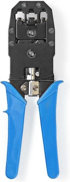 Krimptang - Netwerktang - UTP - RJ10 - RJ11 - RJ12 - RJ45 - Blauw - Allteq -Makita || Merkloos || Stanley Verkoopwinkel 465x1200