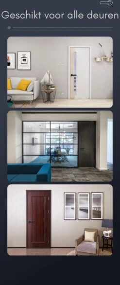 Premium Slim Deurslot – Deurslot Met Vingerafdruk - Elektrisch Deurslot – Slimme Deurklink – Deurklink Vingerafdruk - Deurslot Met Code - Smartlock -Makita || Merkloos || Stanley Verkoopwinkel 506x1200 8