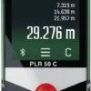 Bosch PLR 50 C Afstandsmeter - Tot 50 Meter Bereik - Bluetooth